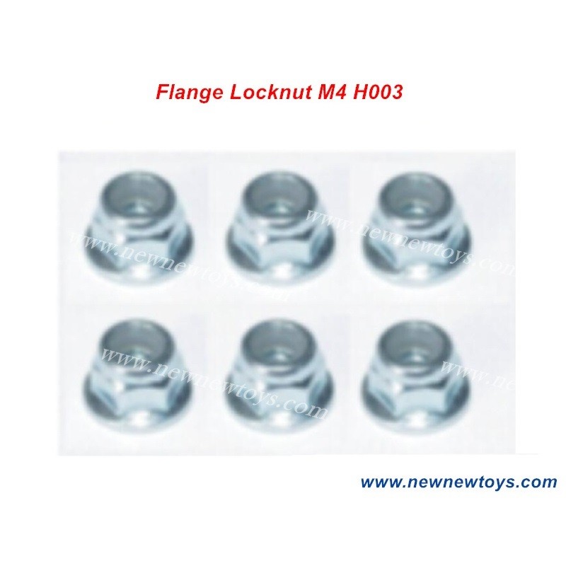 HBX 901 903 905 Parts Flange Locknut M4 H003