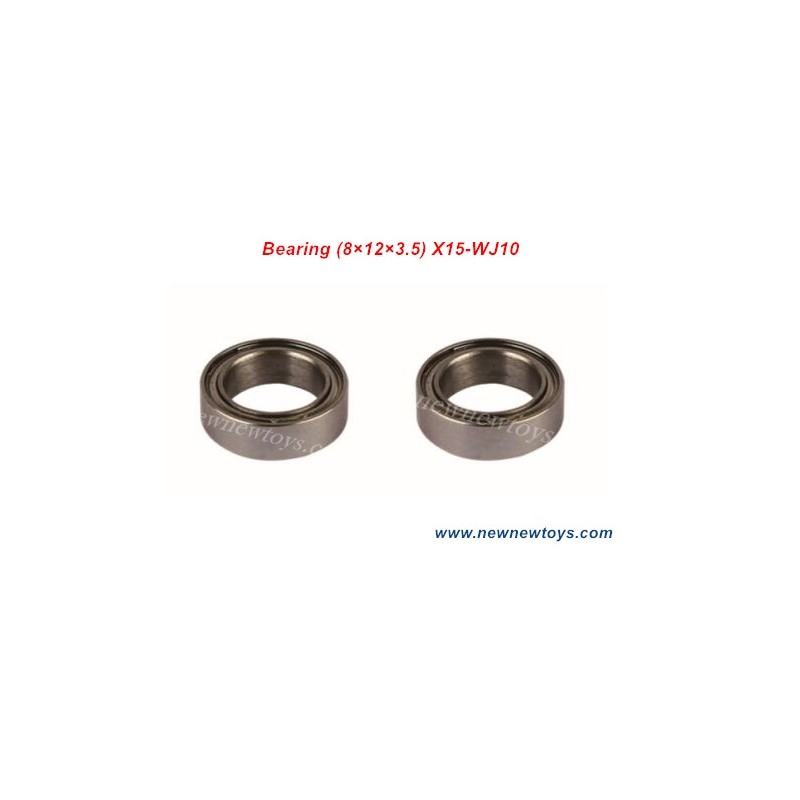 8×12×3.5 Bearing X15-WJ10 For Xinlehong X9115 X9116 X9120 Parts