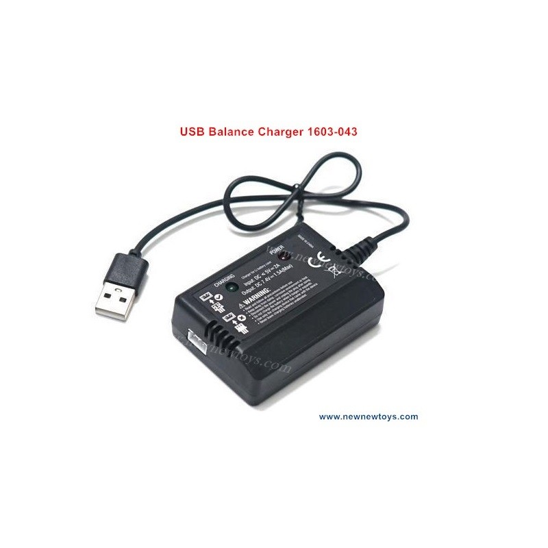 SG 1603/SG 1604 Parts USB Balance Charger 1603-043