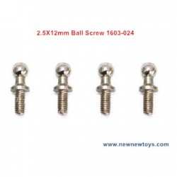 SG 1603/ SG 1604 Parts 2.5X12mm Ball Screw 1603-024