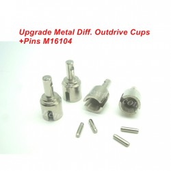 SG 1601 Upgrade Parts M16104-Metal Diff. Outdrive Cups Kit