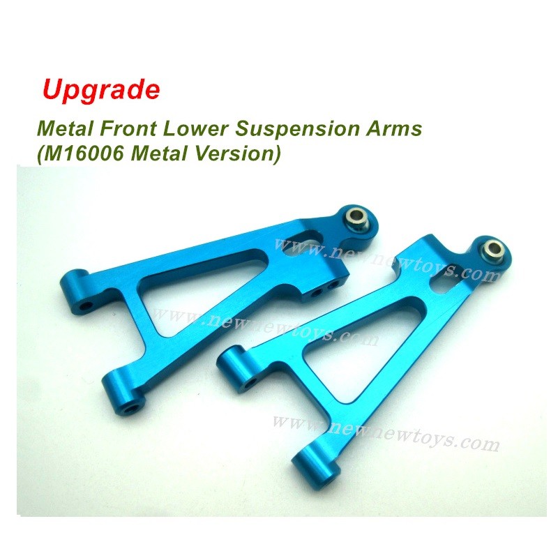 SG 1601 Upgrades-Metal Front Lower Suspension Arms, Blue