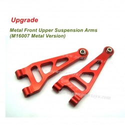 SG RC 1601 Upgrade Metal Parts Front Upper Suspension Arms-Red