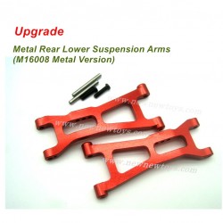 SG RC Car 1601 Upgrade Alloy Rear Lower Suspension Arms-Red