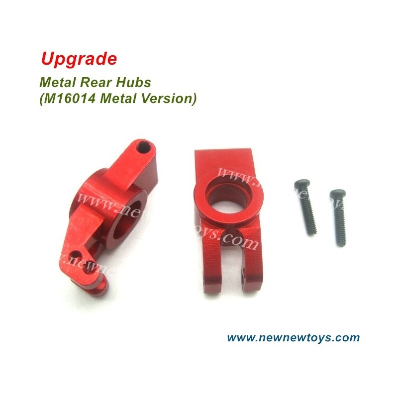 SG 1602 Upgrades-Metal Rear Cup, Red
