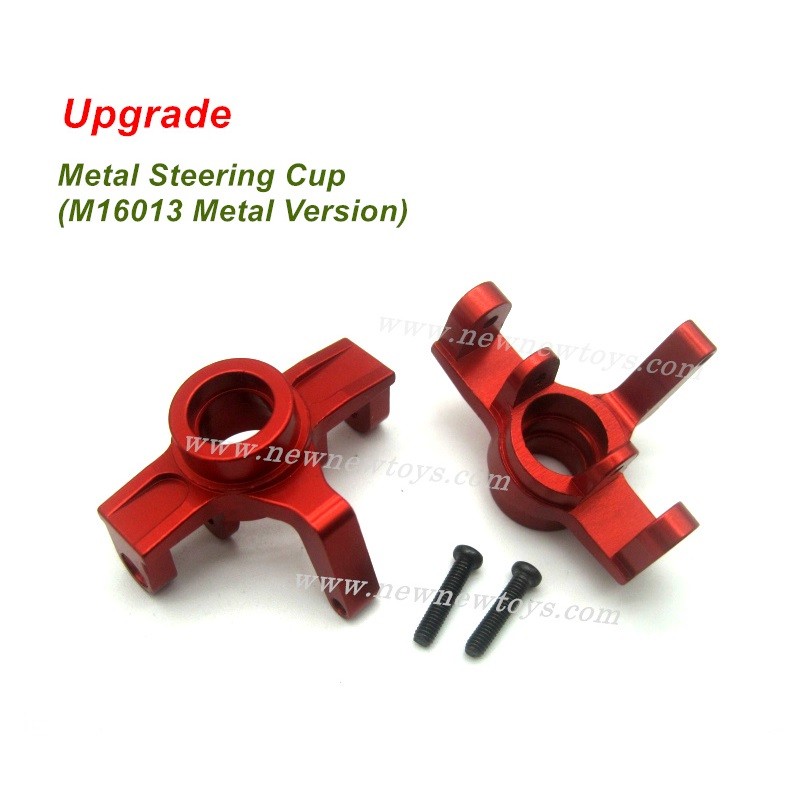 SG 1602 Upgrade Parts Alloy Steering Cup-Red