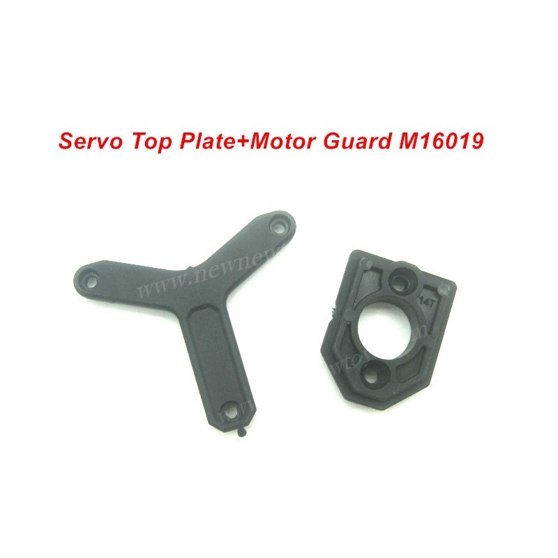 SG 1601 Parts M16019-Servo Top Plate+Motor Guard