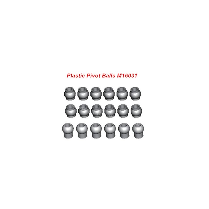SG 1601 Parts M16031-Plastic Pivot Balls Complete