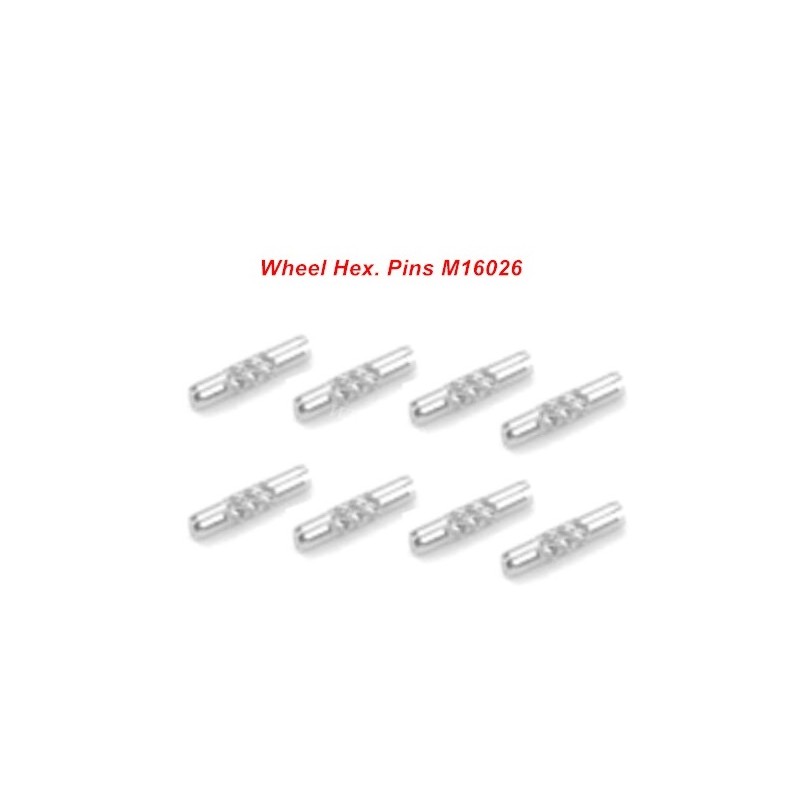 SG 1601/SG 1602 Wheel Hex. Pins Parts M16026