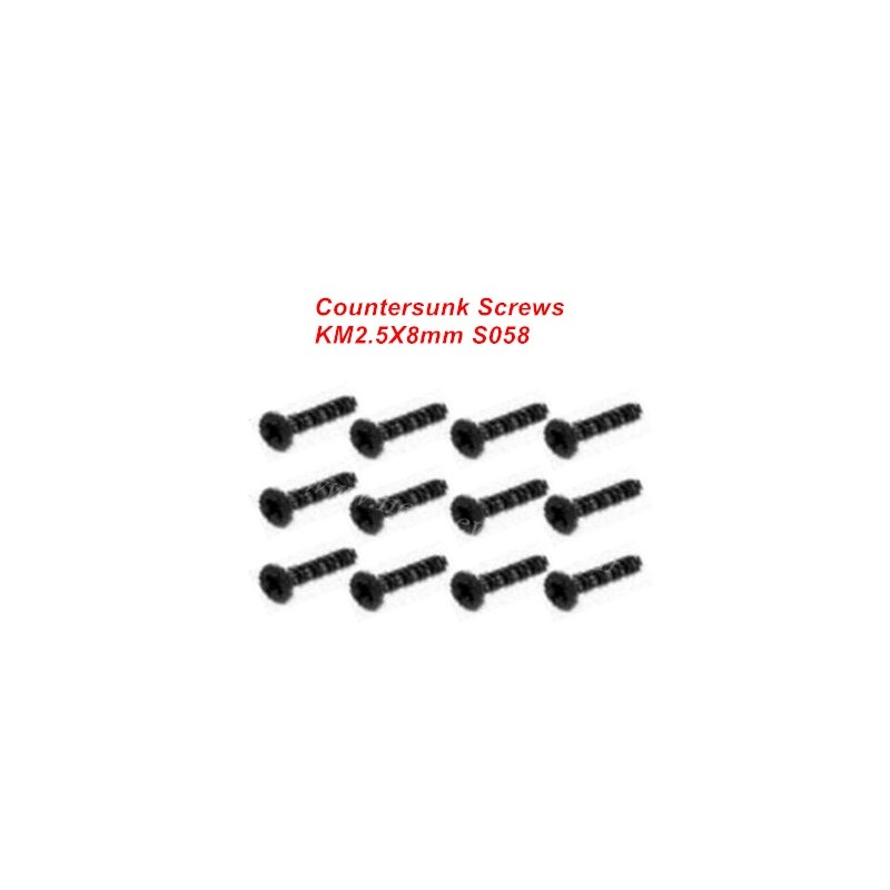 SG 1601/SG 1602 Screws Parts S058 KM2.5X8mm