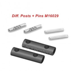 HBX 16889 16890 Parts Diff. Posts + Pins M16029