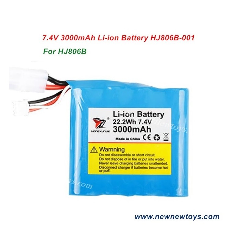 Hongxunjie HJ806B Battery 7.4V 3000mAh HJ806B-001