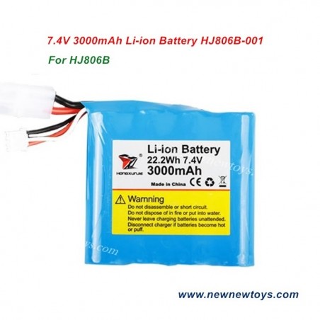 Hongxunjie HJ806B Battery 7.4V 3000mAh HJ806B-001