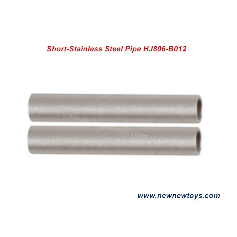 Hongxunjie RC Boat HJ809 Parts Short-Stainless Steel Pipe HJ806-B012