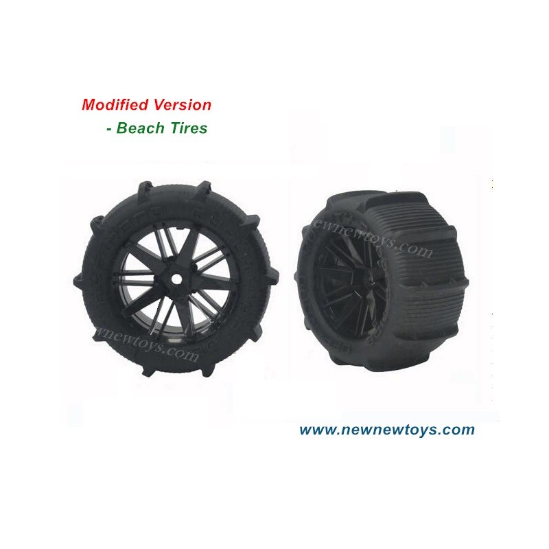 HBX 16890 Wheels Parts-Beach Tires