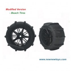 XLF F16 Wheels Parts-Beach Tires