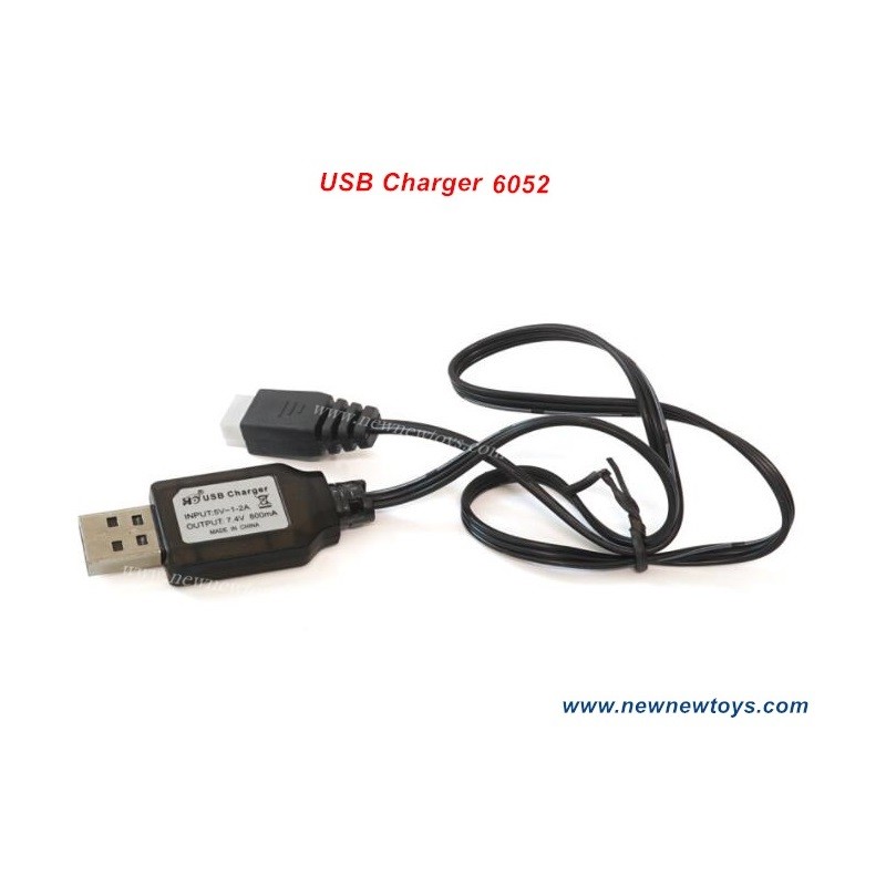 SCY 16101 Parts-6052, USB Charger 7.4V 800mah