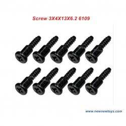 Parts Screw 3X4X13X6.2 6109 For SCY RC Car 16101/16102/16103/16201