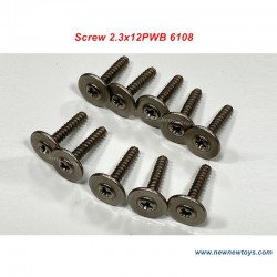 Parts Screw 2.3x12PWB 6108 For SCY RC Car 16101/16102/16103/16201