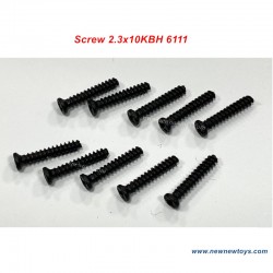 Parts Screw 2.3x10KBH 6111 For SCY RC Car 16101/16102/16103/16201