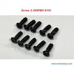 Parts Screw 2.3X6PBH 6110 For SCY RC Car 16101/16102/16103/16201