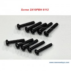 Parts Screw 2X10PBH 6112 For SCY RC Car 16101/16102/16103/16201
