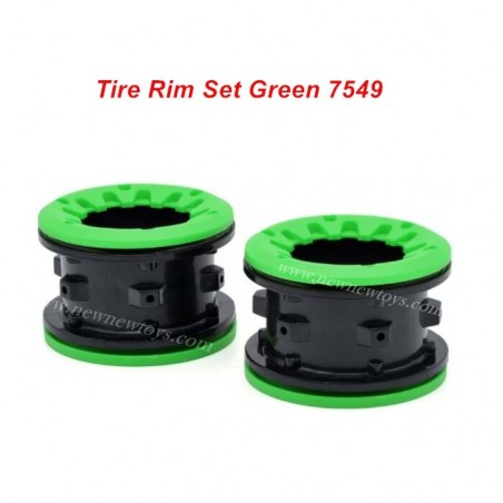 ZD Racing DBX 10 Tire Rim Set Parts 7549