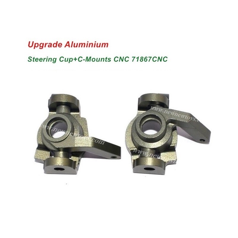 ZD Racing DBX 10 Upgrades-Aluminium Steering Cup+C-Mounts CNC 71867