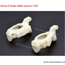 ZD Racing DBX 10 Parts-7187, C-Hubs With Inserts