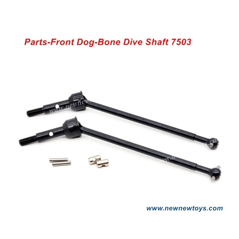 ZD Racing DBX 10 Parts-7503, Front Dog-Bone Dive Shaft