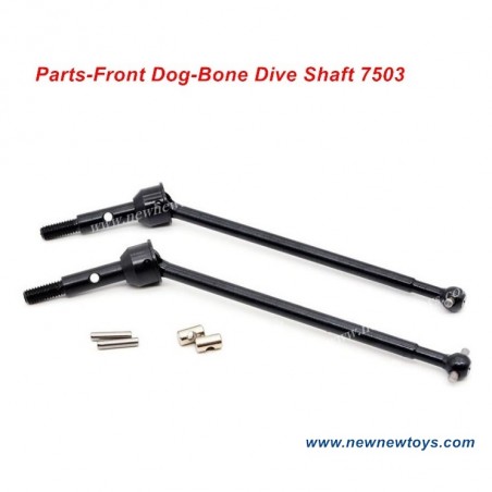 ZD Racing DBX 10 Parts-7503, Front Dog-Bone Dive Shaft