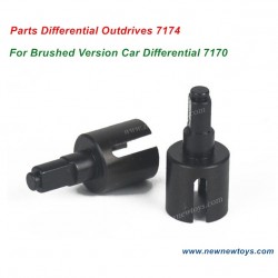 ZD Racing DBX 10 Parts Differential Outdrives Front+Rear 7174