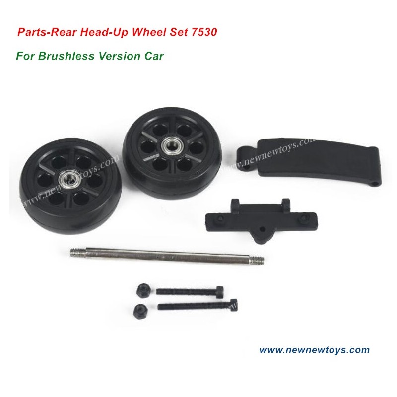 DBX 10 Parts Rear Head-Up Wheel Set 7530