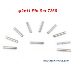 DBX 10 1/10 RC Car Parts 7268, φ2x11 Pin Set