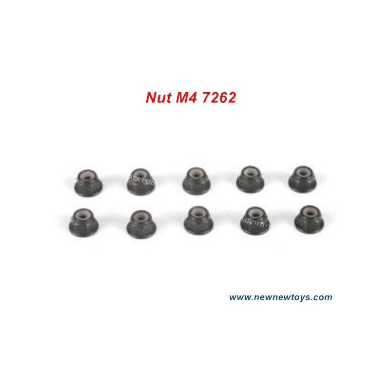 ZD Racing DBX 10 Parts 7262, M4 Lock Nut
