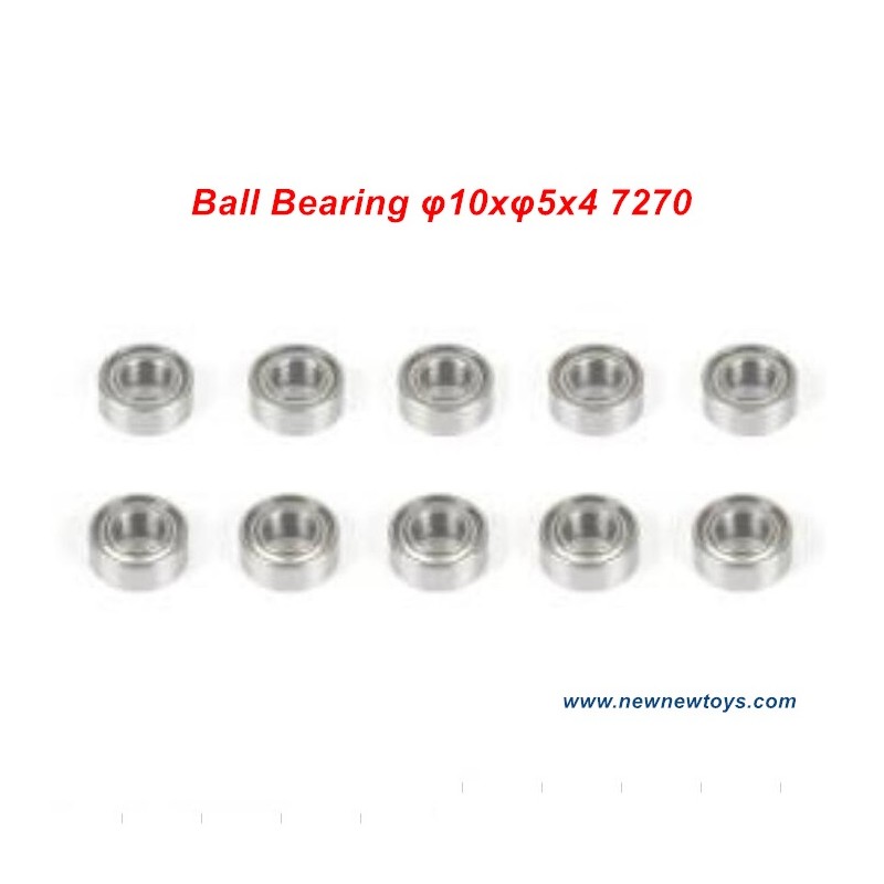 ZD Racing DBX 10 Bearing Parts 7270, φ10xφ5x4
