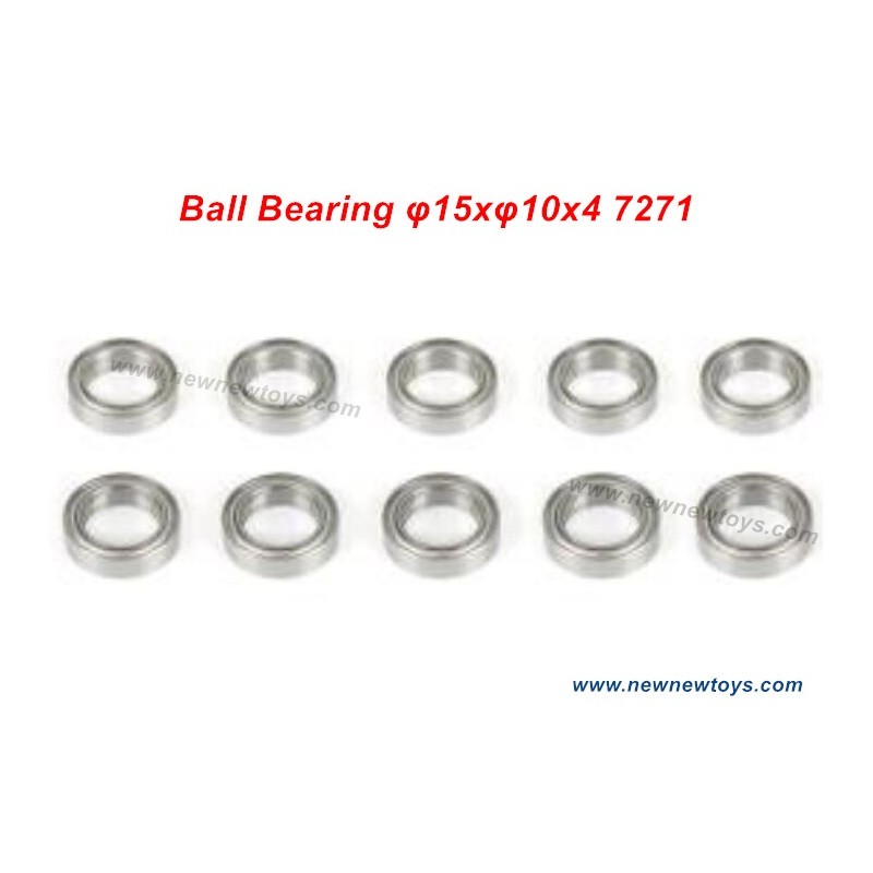 ZD Racing DBX 10 Ball Bearing Parts 7271, φ15xφ10x4