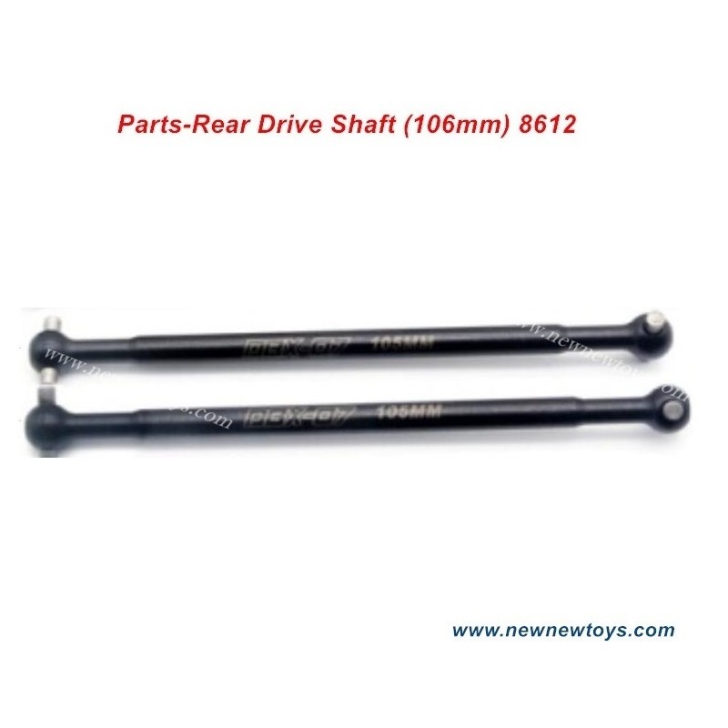 ZD Racing DBX 07 Parts 8612, Rear Drive Shaft (106mm)