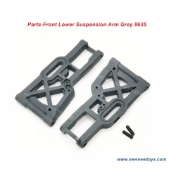 ZD Racing DBX 07 Parts 8635, Front Lower Suspension Arm Grey