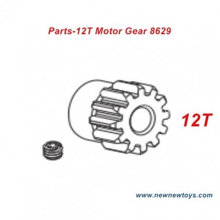 dbx 07 Parts 12T Motor Gear 8629