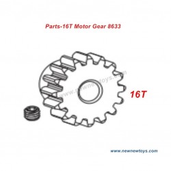 DBX 07 Parts 16T Motor Gear 8633