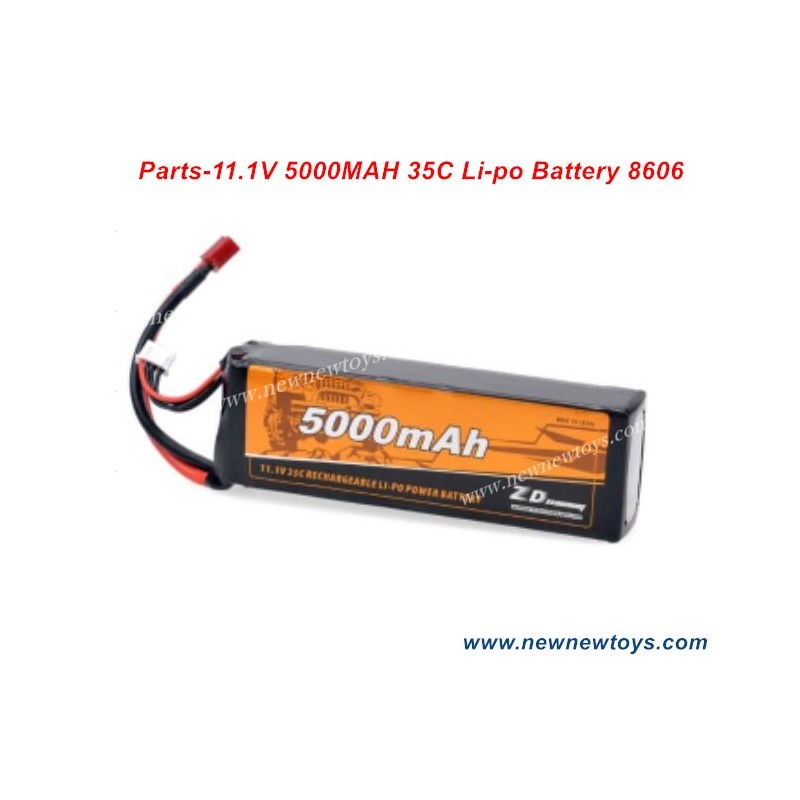 ZD Racing DBX 07 Battery 8606, 11.1V 5000MAH 35C