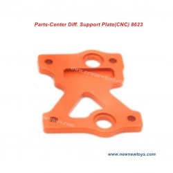 DBX 07 Parts 8623, Center Diff. Support Plate (CNC)