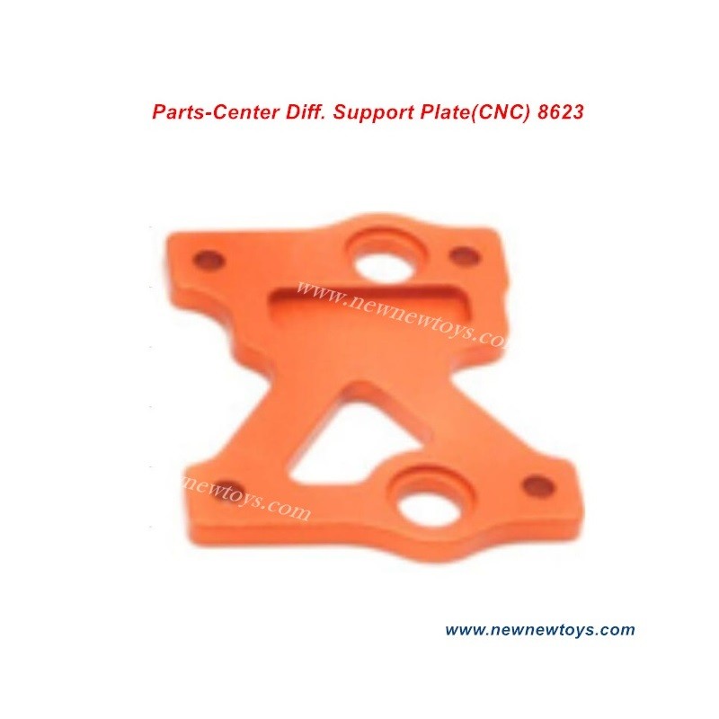 DBX 07 Parts 8623, Center Diff. Support Plate (CNC)