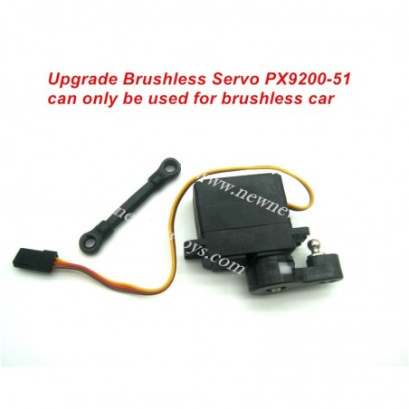1/10 RC Car Enoze 9206E Brushless Servo Parts PX9200-51, 3-Wire Brushless Version