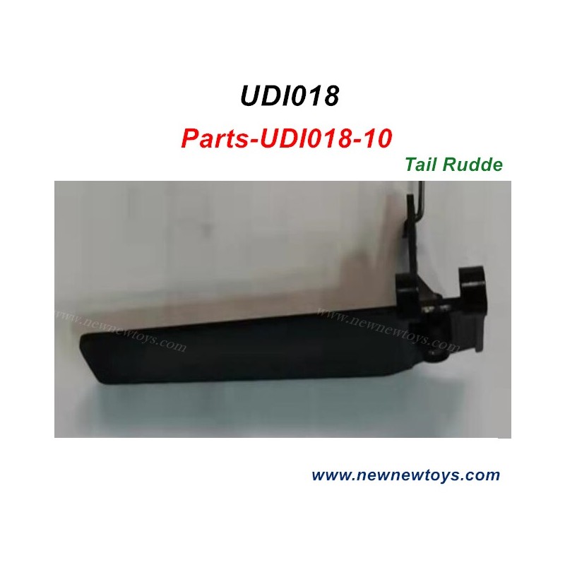 UdiRC UDI018 Parts Tail Rudder Assembly UDI018-10