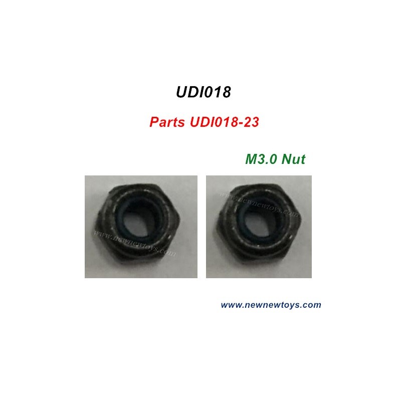 Parts UDI018-23 M3.0 Nut For UDI018 RC Boat