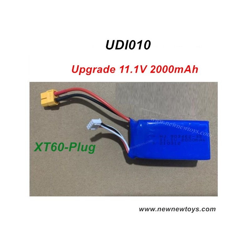 UDI010 Upgrade Battery-11.1V 2000mAh XT60-Plug