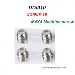 UDiRC UDI010 RC Boat Screw Parts UDI908-19, M4X4 Machine Screw