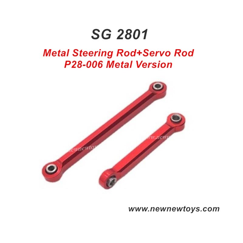 SG2801 Upgrade Metal Steering Rod+Servo Rod P28-006